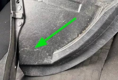 Audi A6 4B Unterfahrschutz Dämpfung Schutz unter Motor original TDI 4B0863821S (202070)