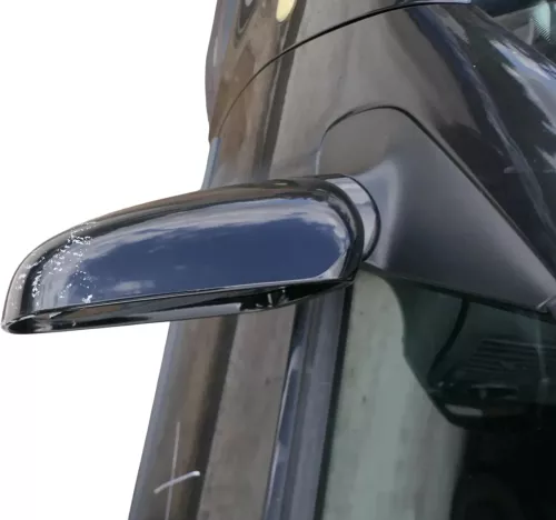 VW Golf 4 Bora mechanischer Spiegel vorne links Außenspiegel schwarz LC9Z & Glas (202072)