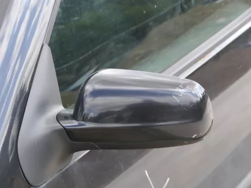 VW Golf 4 Bora mechanischer Spiegel vorne links Außenspiegel schwarz LC9Z & Glas