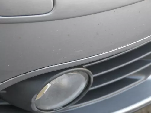 VW Golf 5 5M1 Plus Stoßstange vorne Frontstoßstange Stoßfänger grau LA7T SWR (202080)