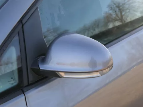 VW Golf 5+6 5M1 Plus elektrischer Spiegel Außenspiegel links grau LA7T Blinker (202081)