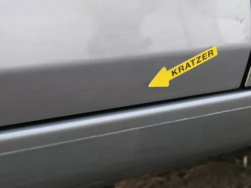 VW Golf Plus 5M 6 521 Türblatt Tür hinten rechts grau LA7T + Rahmen (202085)