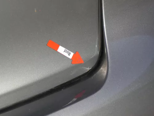 VW Golf Plus 5M + 521 Heckklappe hinten Kofferraumklappe + Scheibe grau LA7T (202087)