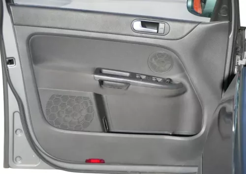 VW Golf Plus 5M 1x Türverkleidung Verkleidung Tür vorne links schwarz /anthrazit (202089)