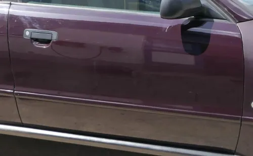 A4 B5 Tür nur Türblatt vorne rechts Beifahrertür blau lila LY3K Kombi od Limo