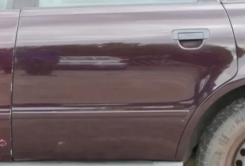 A4 B5 Tür nur Türblatt hinten links blau lila LY3K Kombi od Limo (202106)