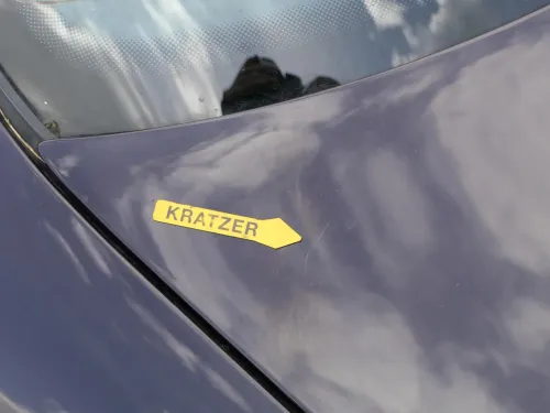 Audi A4 B5 Heckklappe hinten Klappe Kofferraumklappe Limousine blau lila LY3K (202107)