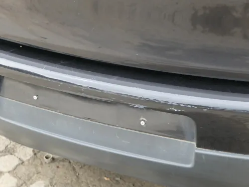 VW Golf 5 1K Limousine Stoßstange hinten Heckstoßstange schwarz LC9Z (202133)