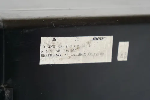 Audi TT 8N A3 8L Bose Subwoofer Lautsprecher 8L0051381H 8L0035381H (202148)