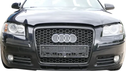 A3 8P Stoßstange Frontstoßstange Stoßfänger vorn Sportback S-line schwarz LZ9Y (202157)