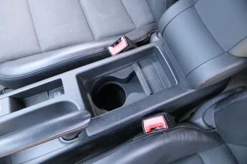 Audi A3 8P Mitteltunnel hinten Verkleidung um Handbremse Konsole - schwarz (202202)