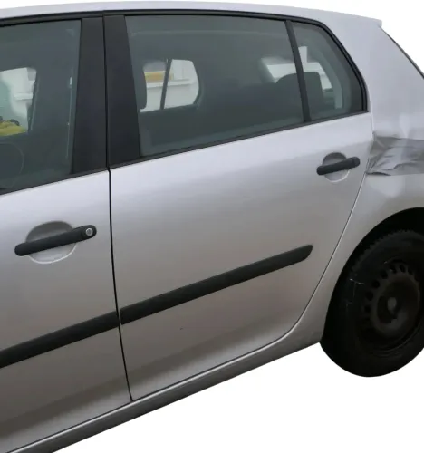 Golf 5 V 1K Tür Türrahmen hinten links 4/5-Türer grau silber LA7W -ohneAnbautei (202254)
