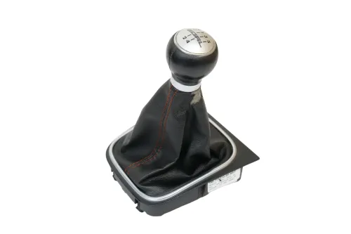 Golf 5 Schaltknauf Schaltsack Schaltknüppel Leder 5-Gang Goal 1K0711113BP