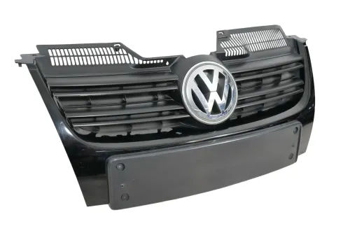 VW Golf 5 1K Grill Kühlergrill VW Zeichen Logo schwarz L041 (202277)