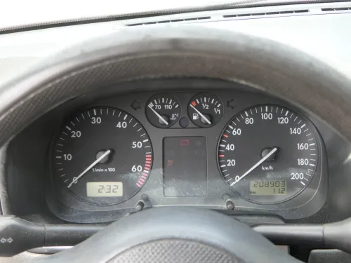 VW Polo 6N Tacho Tachometer Kombiinstrument 208.000km 6N0919860T 6N0919860R