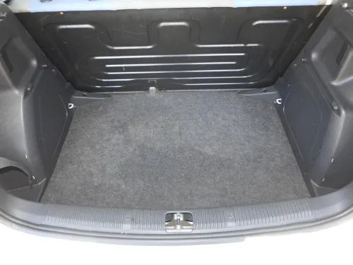 Skoda Fabia 5J Stufenheck Limousine Kofferraumteppich Teppich Kofferraum hinten (144594)