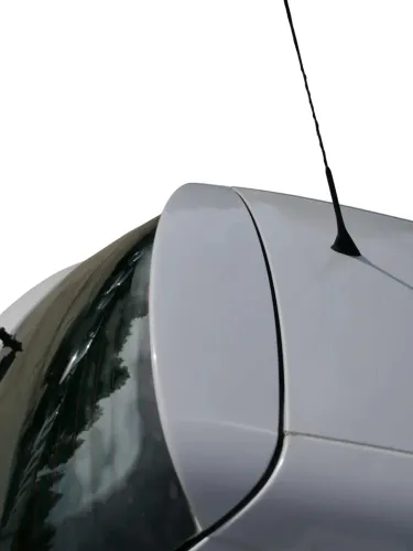 Skoda Fabia 5J Limousine Schrägheck Heckklappe hinten mit Scheibe weiß LF9E (202335)