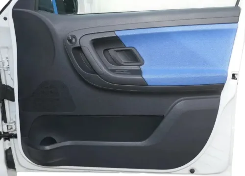 1x Skoda Fabia 5J Türverkleidung Verkleidung Tür vorne rechts blau Öffner (202348)
