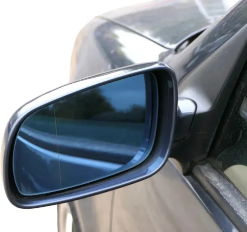 VW Golf 4 Bora elektrischer Spiegel vorne links Außenspiegel grau LC7V  & Glas