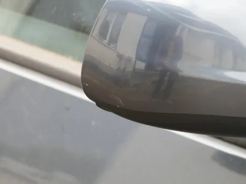 VW Golf 4 Bora elektrischer Spiegel vorne rechts Außenspiegel grün LC6M Glas (202379)