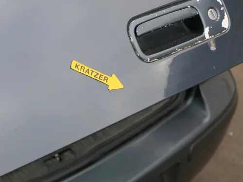 Golf 4 Limousine Heckklappe Kofferraumklappe Klappe hinten grau LC7V -ohneAnb (202381)