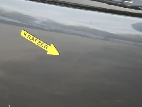 Golf 4 Limousine Heckklappe Kofferraumklappe Klappe hinten grau LC7V -ohneAnb (202381)