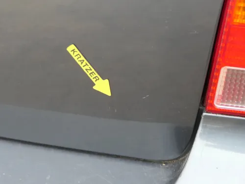 Golf 4 Limousine Heckklappe Kofferraumklappe Klappe hinten grau LC7V -ohneAnb (202381)