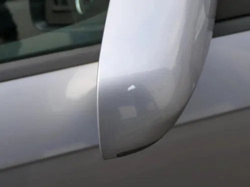 Audi A3 8P elektrischer Spiegel Außenspiegel vorne rechts grau LX7W + Glas (202411)