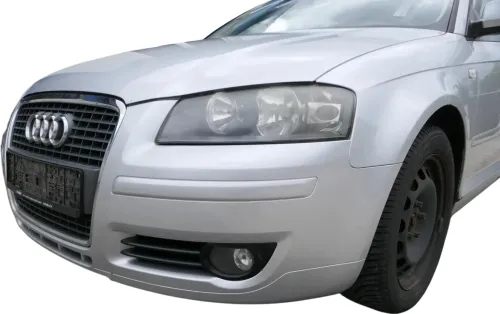 A3 8P Stoßstange Frontstoßstange Stoßfänger vorn grau silber LX7W Sportback Gril (202418)