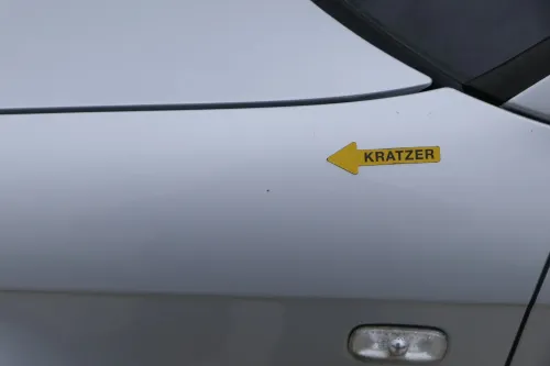 A3 8P Kotflügel vorne links silber grau LX7W auch Sportback -Rost (202421)