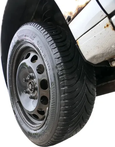 A3 8P Kotflügel vorne links silber grau LX7W auch Sportback -Rost (202421)