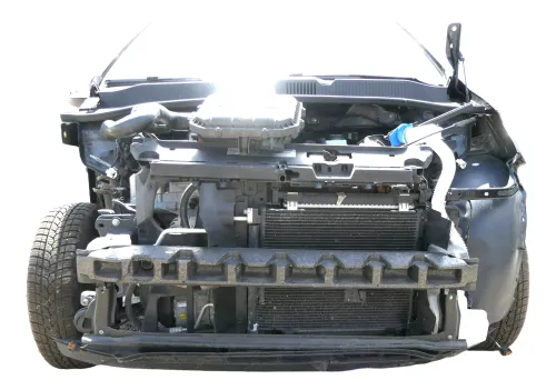 VW Up Mii Schloßträger mit Kühler und Lüfter + Kondensator vorn vorne 1S0805588H (128887)