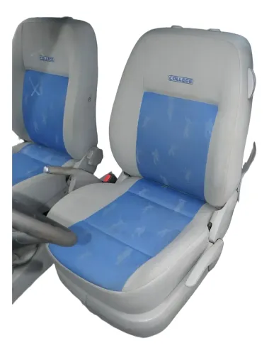 Seat Arosa VW Lupo Sitz vorn links Fahrersitz Höhenverstellung blau College (202303)