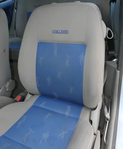 Seat Arosa VW Lupo Sitz vorn links Fahrersitz Höhenverstellung blau College (202303)