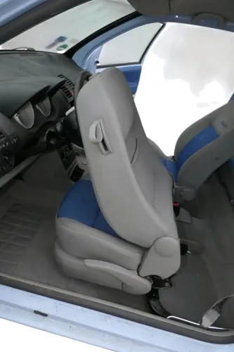 Seat Arosa VW Lupo Sitz vorn links Fahrersitz Höhenverstellung blau College (202303)