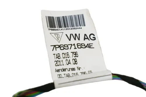 VW Touareg 7P Kabelbaum Tür Türkabelbaum ZV hinten rechts / links 7P6971694E (202363)