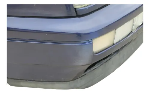 VW Golf 3 auch Cabrio Stoßstange vorne Stoßfänger vorn blau LC5U (202444)