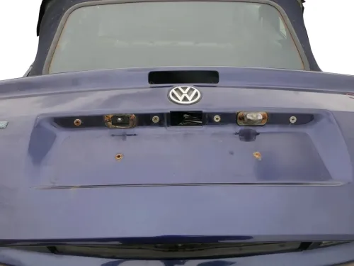 Golf 3 1E Cabrio Heckklappe Kofferraumklappe hinten Klappe blau LC5U ohneAnbaute (202445)