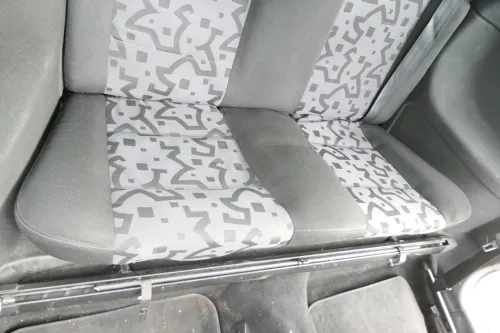 VW Golf 3+4 1E Cabrio Sitz Sitze hinten Rückbank Rücksitzbank schwarz (202517)
