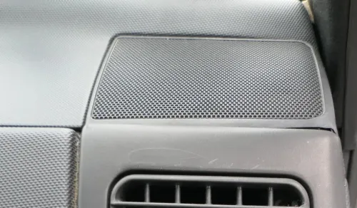 2x Golf 3 1E 4 1H Cabrio ABDECKUNG für Lautsprecher vorne rechts / links Gitter (202521)