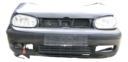 VW Golf 4 1E Cabrio Stoßstange vorne Stoßfänger vorn schwarz LC9Z (202528)