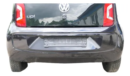 VW UP Stoßstange hinten Stoßfänger Heckstoßstange LC9X schwarz 1S6807421P (202551)