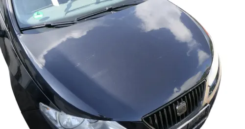 Seat Ibiza 6J Motorhaube Haube Klappe vorne schwarz LC9Z (202601)