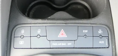 Seat Ibiza 6J Taster Schalter 6J0927137 Warnblinker Set karbonschwarz