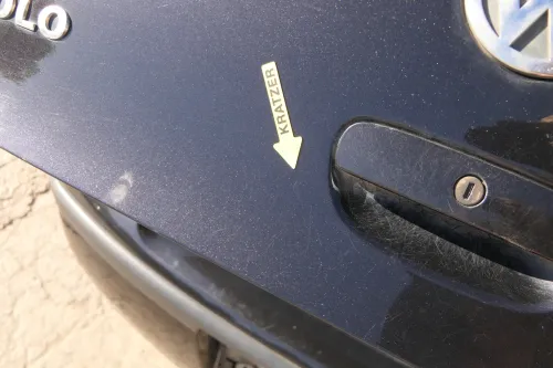 VW Polo 9N3 9N Heckklappe Kofferraumklappe Klappe schwarz LC9Z ohne Anbauteile (202661)